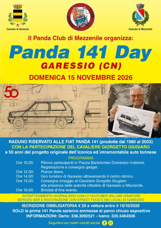 panda garessio 2026